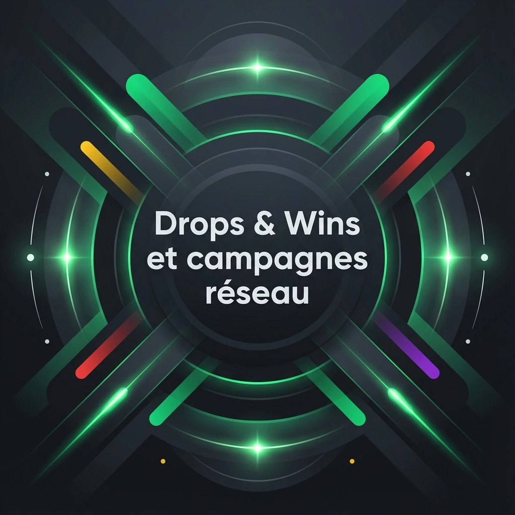 Drops & Wins et campagnes réseau